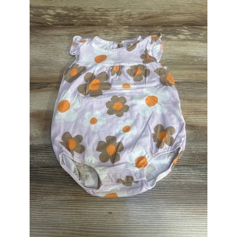 Carter’s Floral Bubble Romper Purple sz 12m Purple 12m