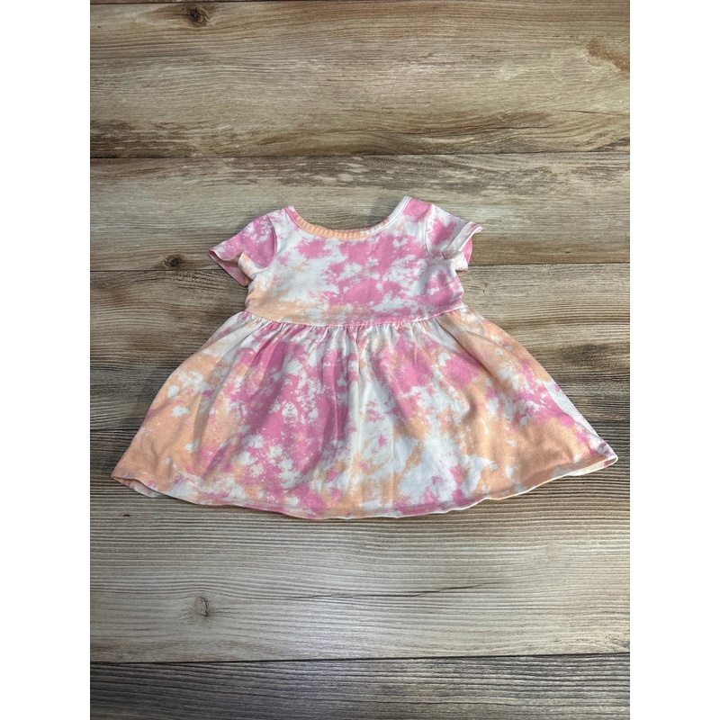 Cat & Jack Tie-Dye Dress Pink sz 12m Pink 12m