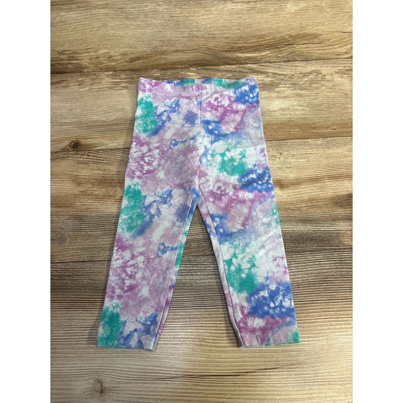 Cat & Jack Tie-Dye Leggings Blue sz 2T Blue 2T