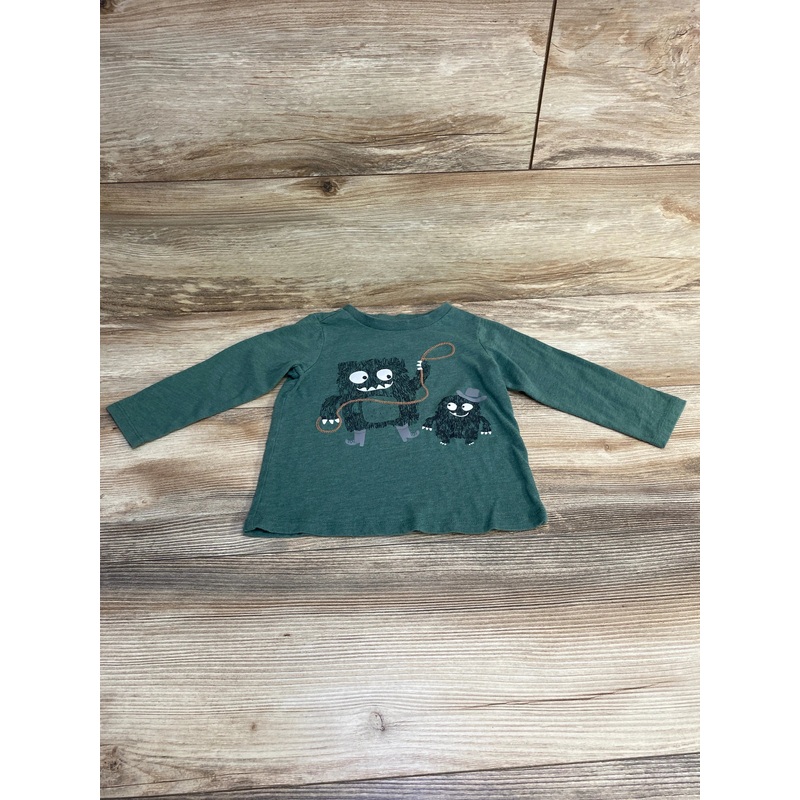 First Impressions Monster Shirt Green sz 18m Green 18m