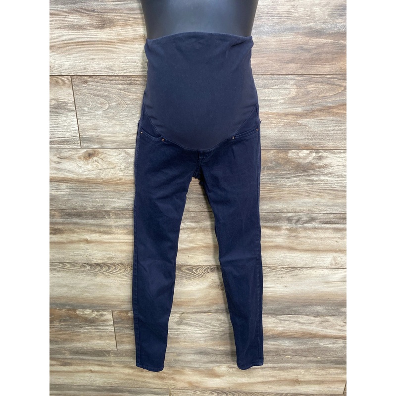 H&M Mama Full Panel Pants Navy sz Small Navy Maternity Small
