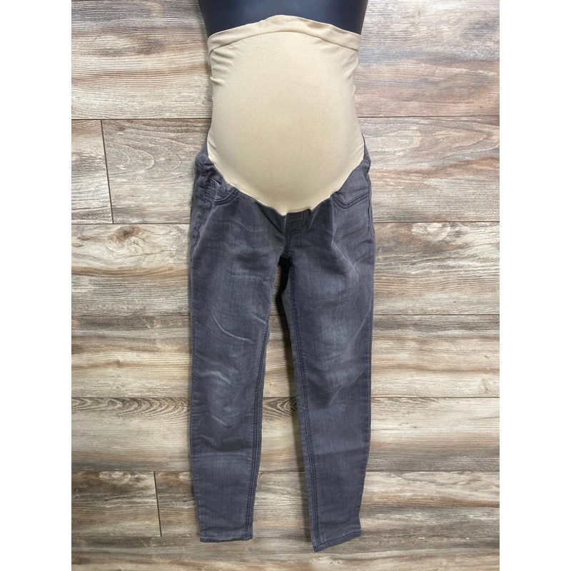 Indigo Blue Full Panel Jeans Grey sz XS Grey Maternity XS
