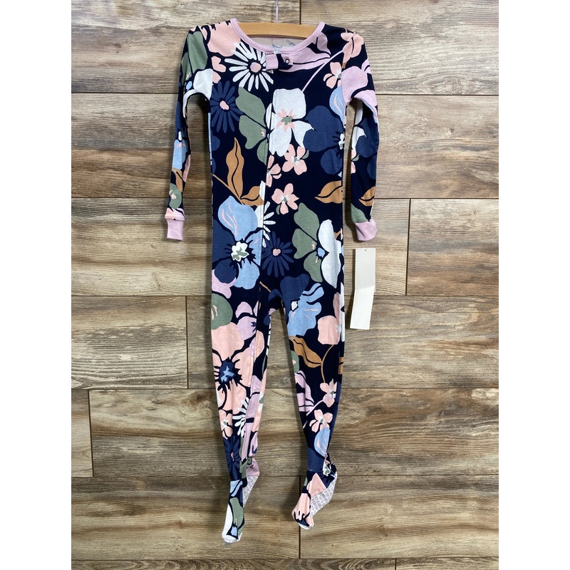 NEW Carter’s Floral Sleeper Navy sz 4T Navy 4T