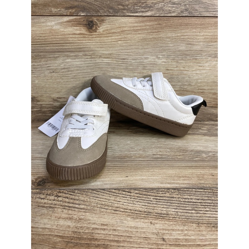 NEW Carter’s Jazz Toddler Boys’ Casual Sneakers White sz 10c