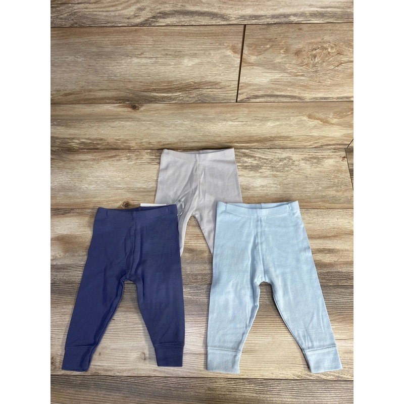 NEW Cloud Island 3pk Pants Blue sz 6-9m Blue 6m