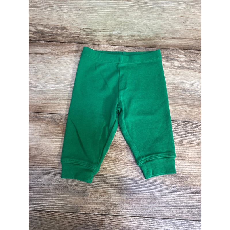 Primary Pull On Pants Green sz 0-3m Green Newborn