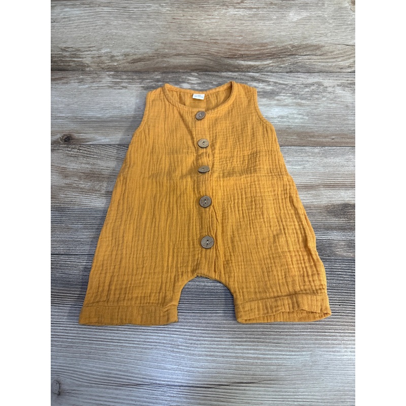 Sleeveless Romper Yellow sz 3-6m Yellow 3m