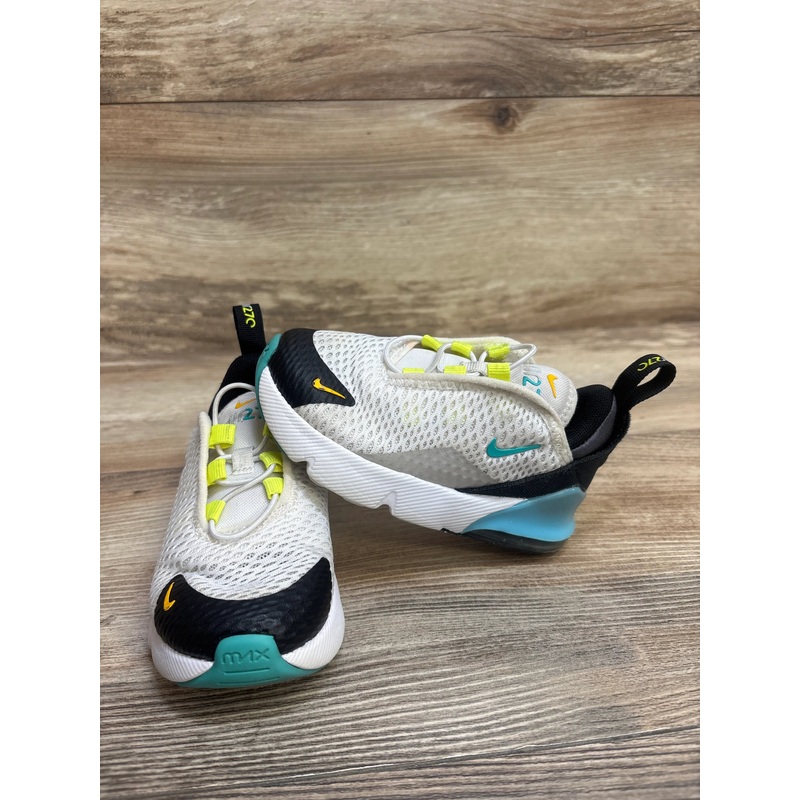 Air Max 270 TD ‘White Hyper Jade’ Sneakers sz 7c