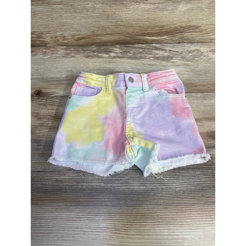 Cat & Jack Denim Tie-Dye Shorts Pink sz 4T Pink 4T