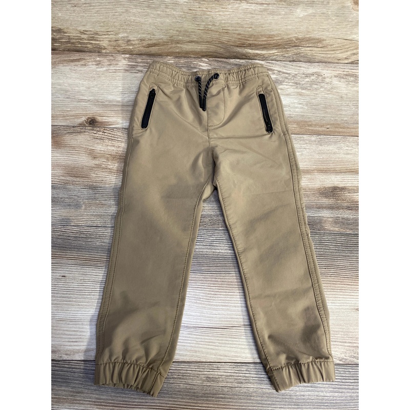 Cat & Jack Drawstring Jogger Pants Tan sz 3T Tan 3T