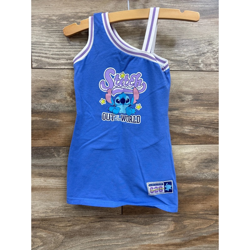 Disney Stitch Tank Dress Blue sz 2T 2T Blue