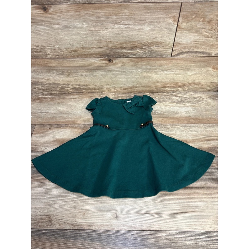 Janie and Jack Ponte Dress Green sz 6-12m Green 6m
