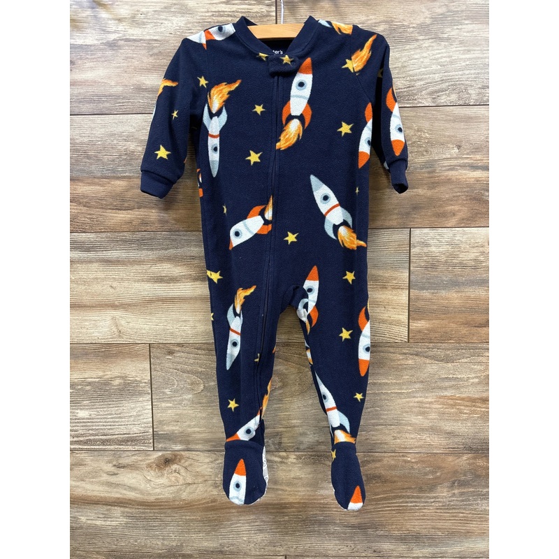 Just One You Rocket Ships Blanket Sleeper Navy sz 18m Navy 18m