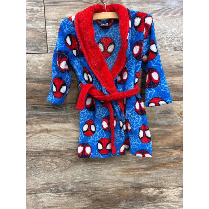 Marvel Spiderman Robe Blue sz 2-3T Blue 2T