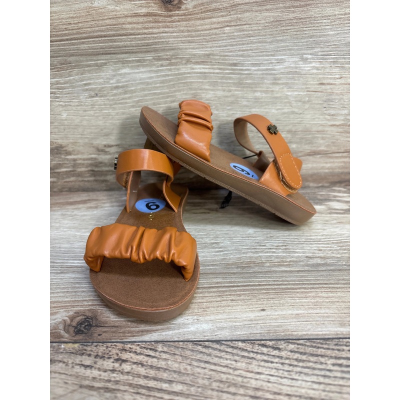 NEW Lucky Brand Grace Sandals Cognac sz 9c