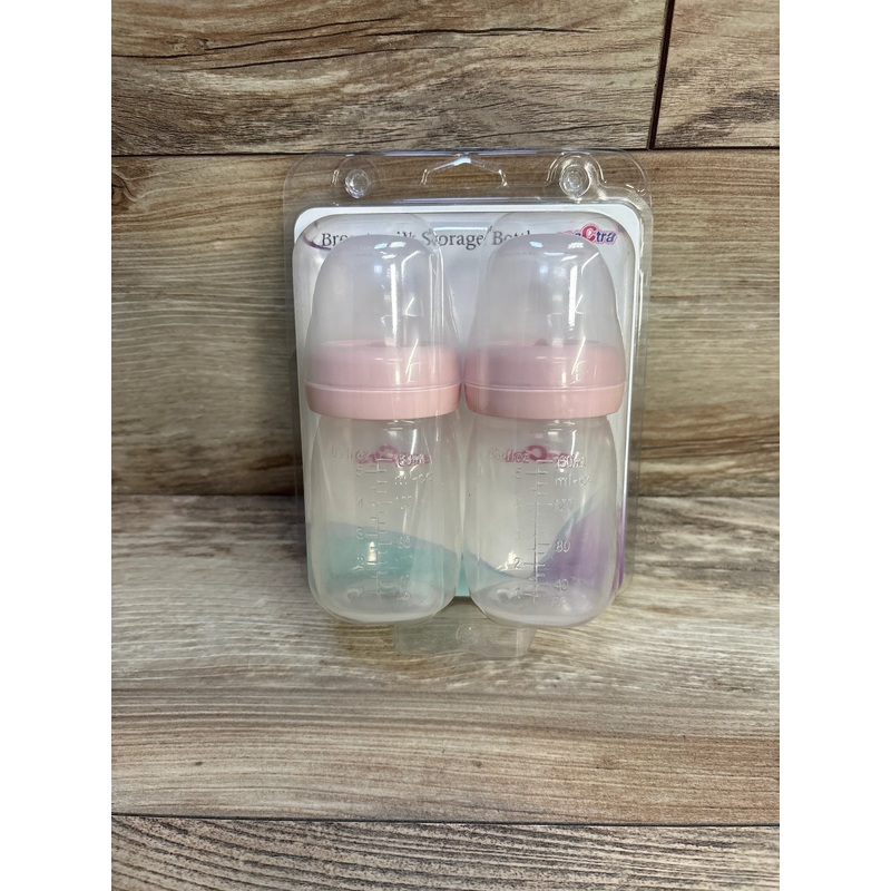 NEW Spectra Breast Milk Storage Bottles Set 2ct, 5oz