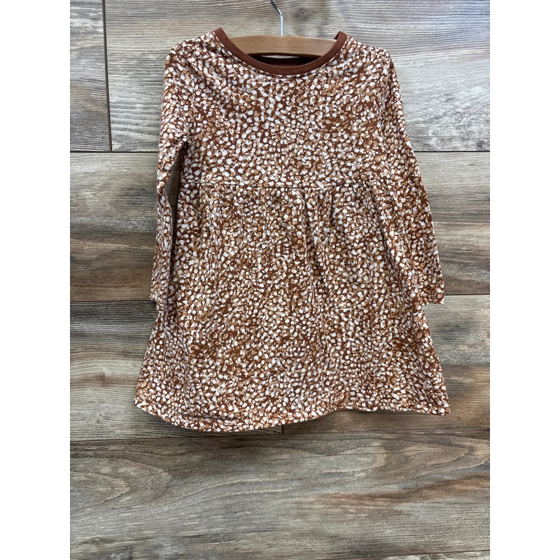 Old Navy Long Sleeve Dress Brown  sz 3T Brown 3T