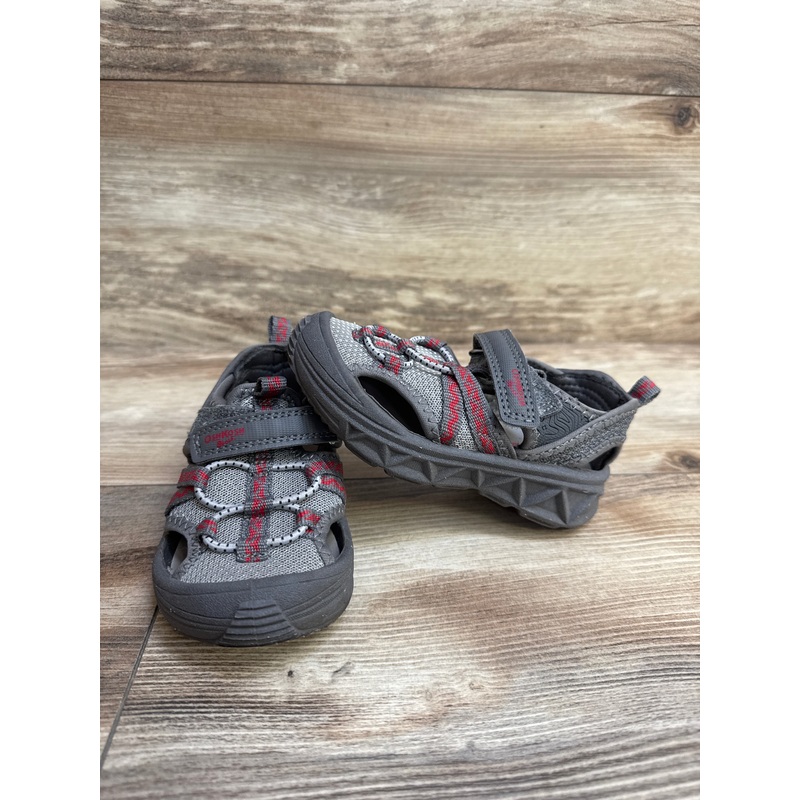 OshKosh Abe Sandals Grey sz 7c