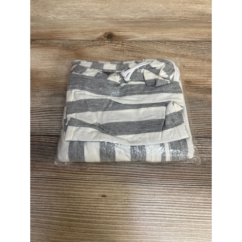 PPOGOO Nursing Cover Grey/White Striped