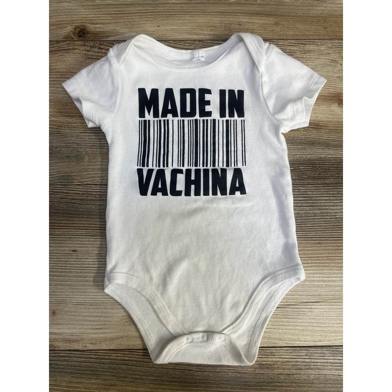 Baby Essentials Made in Vachina Bodysuit White sz 12m White 12m