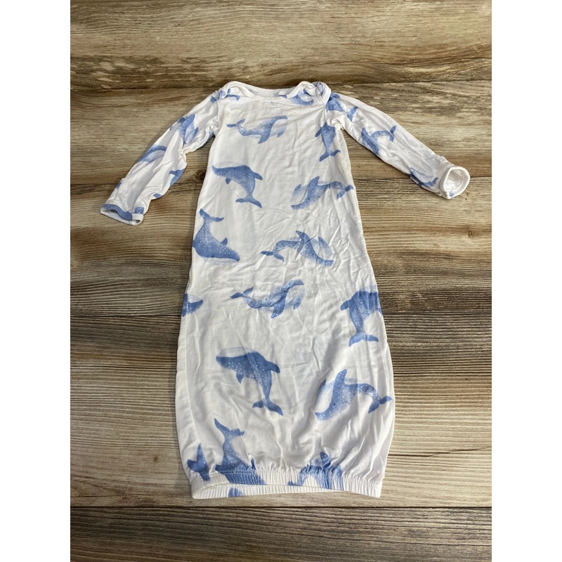 Carter’s PurelySoft Whale Print Gown White sz 3m White 3m
