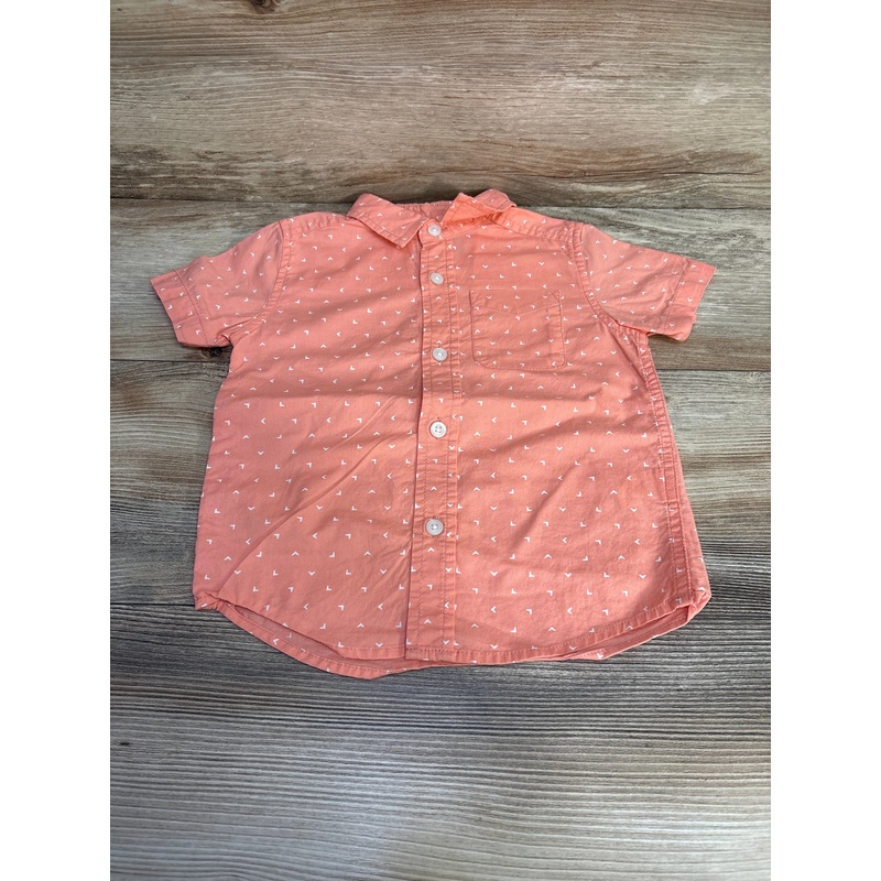 Children’s Place Button Up Shirt Pink sz 2T Pink 2T