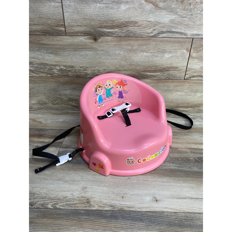 Cocomelon 15″ Children’s Table Chair and Floor Seat, Pink