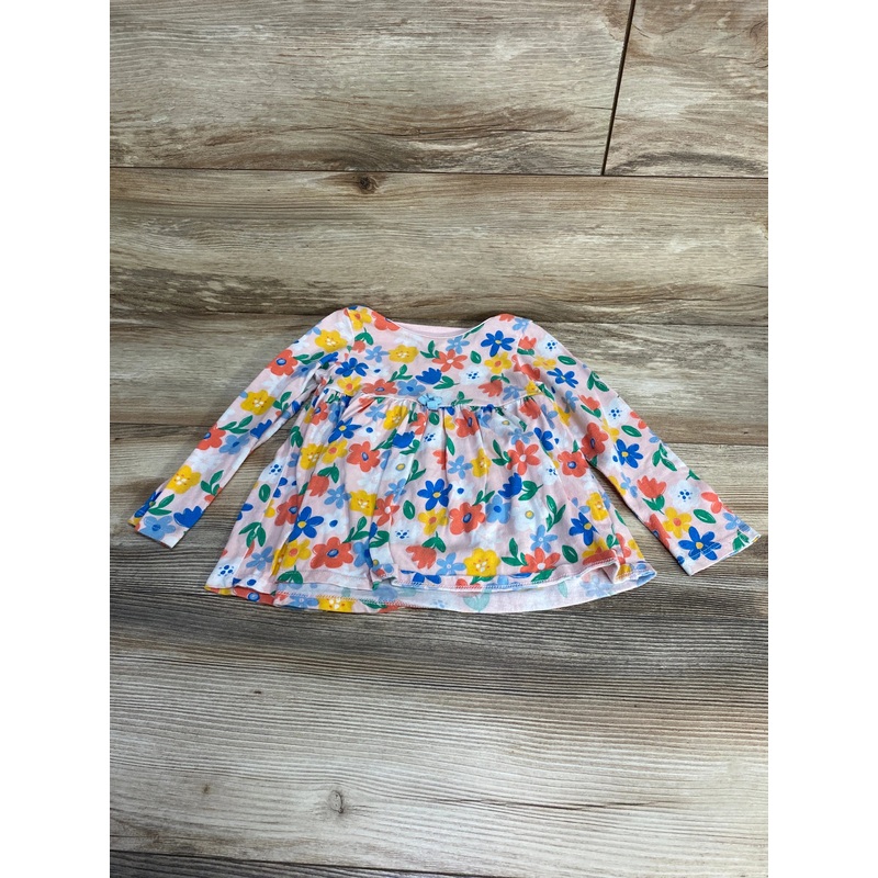 First Impressions Long Sleeve Floral Shirt Pink sz 3T Pink 3T