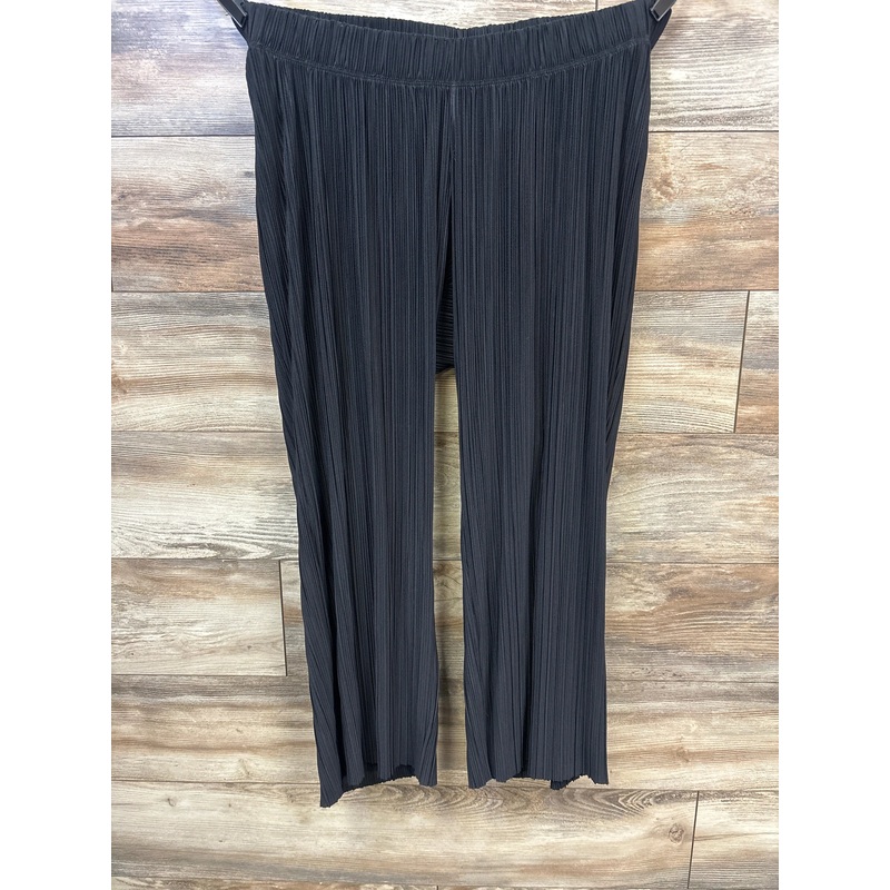 H&M Mama Plisse Pants Black sz XXL Black Maternity XXL +