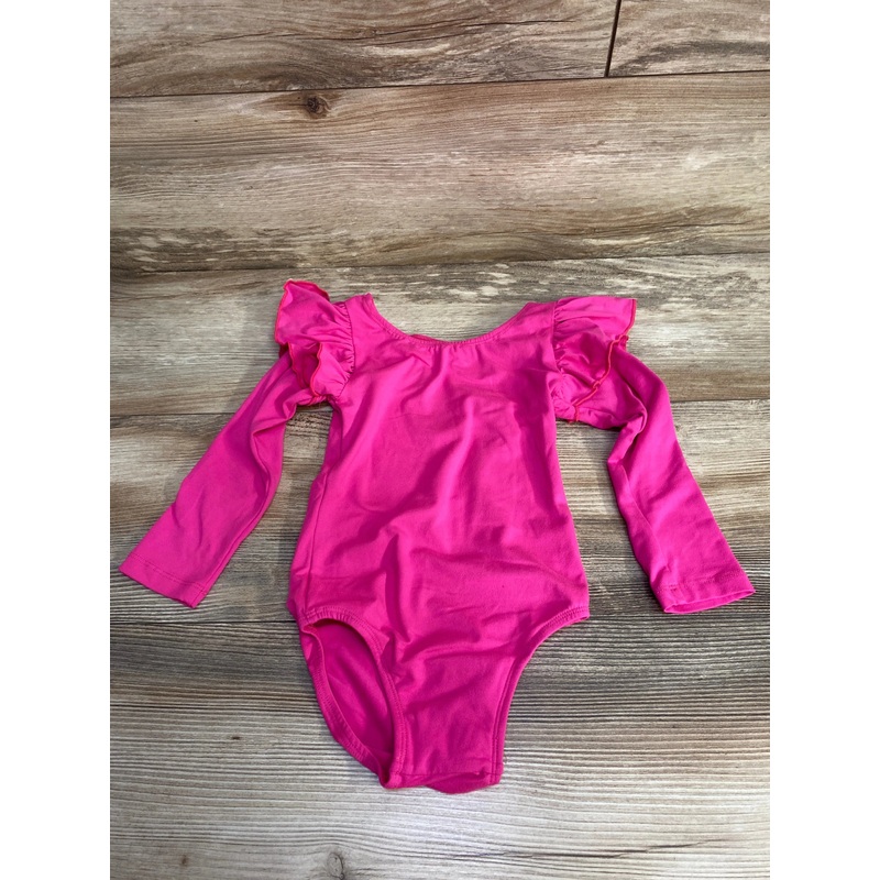 Mila & Rose Flutter Sleeve Leotard Pink sz 3T Pink 3T
