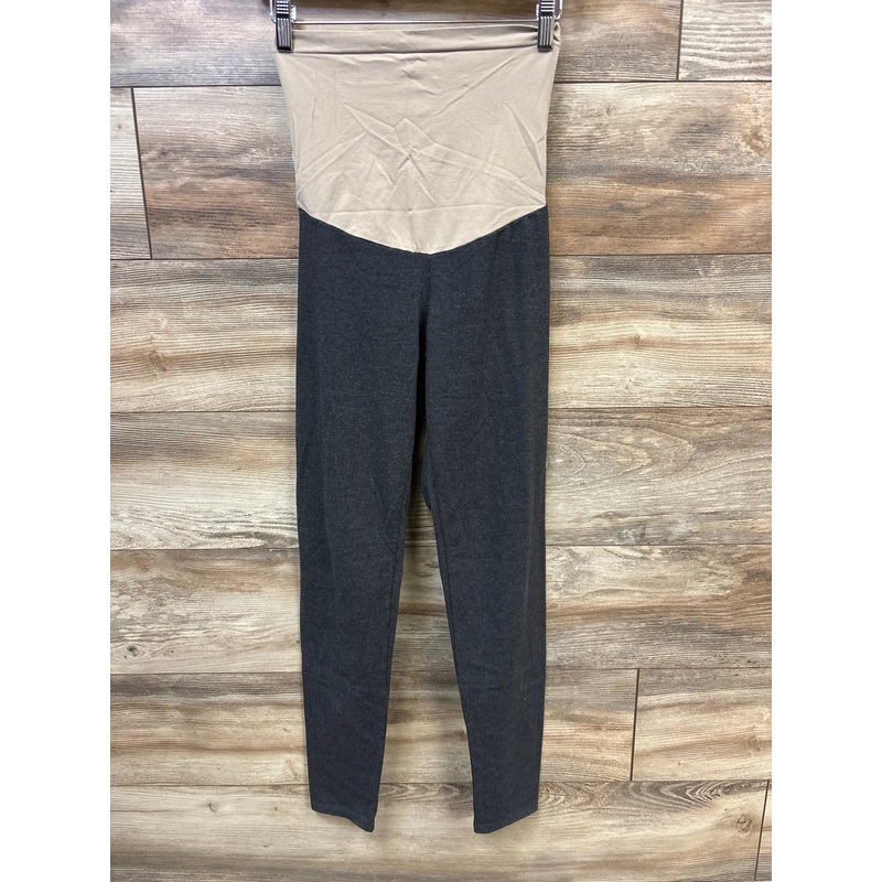 Motherhood Maternity Full Panel Leggings Grey sz Small Grey Maternity Small