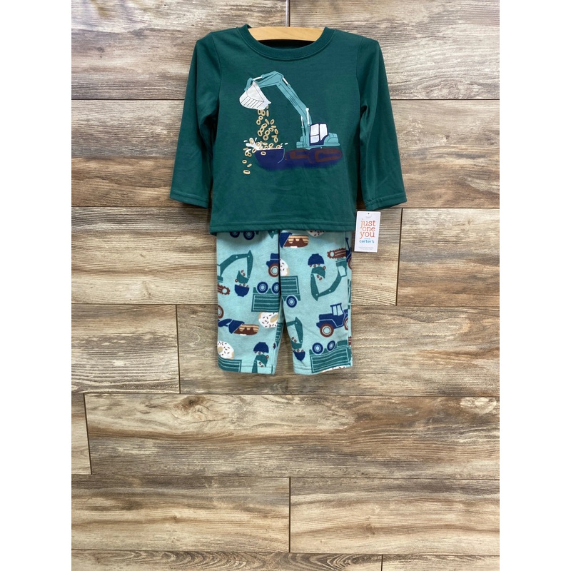 NEW Just One You 2pc Cereal Pajama Set Green sz 18m Green 18m