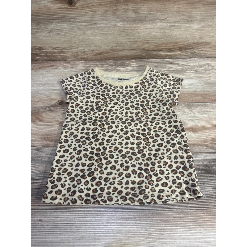 Epic Threads Leopard Print Shirt Tan sz 4T Tan 4T
