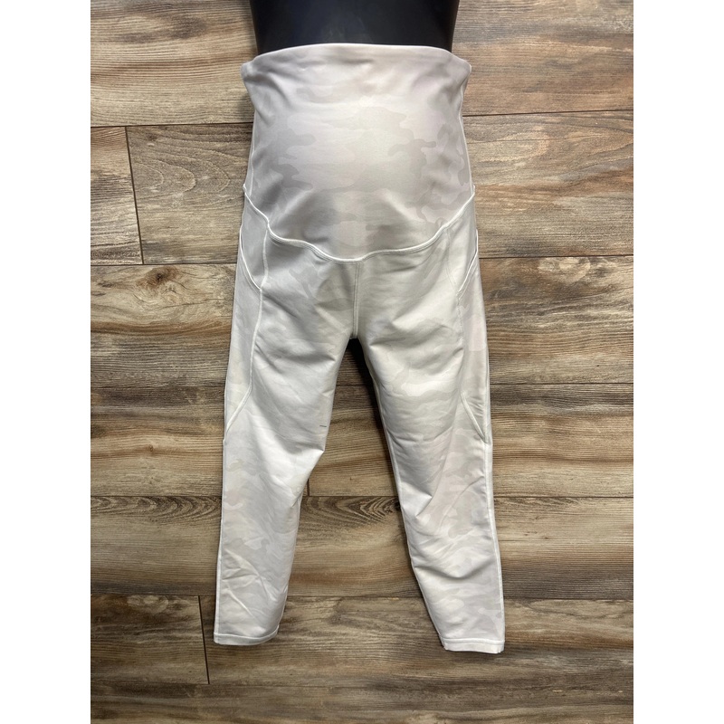 GapFit BlackOut Camo Leggings Grey sz Medium Grey Maternity Medium