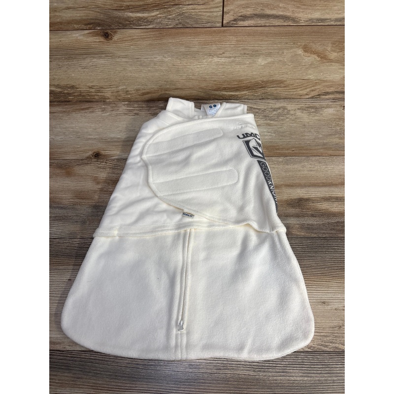 Halo Golden Knights Fleece SleepSack Swaddle White sz 0-3m White Newborn