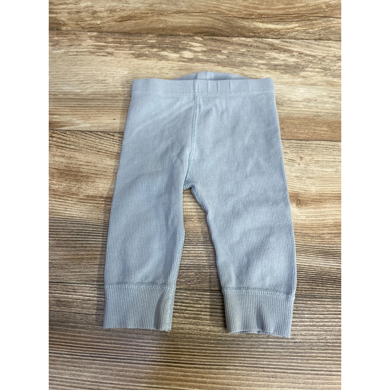 Hanna Andersson Ribbed Leggings Blue sz 6-12m Blue 6m