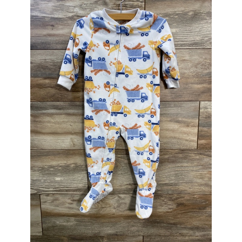 Just One You Construction Blanket Sleeper White sz 18m White 18m