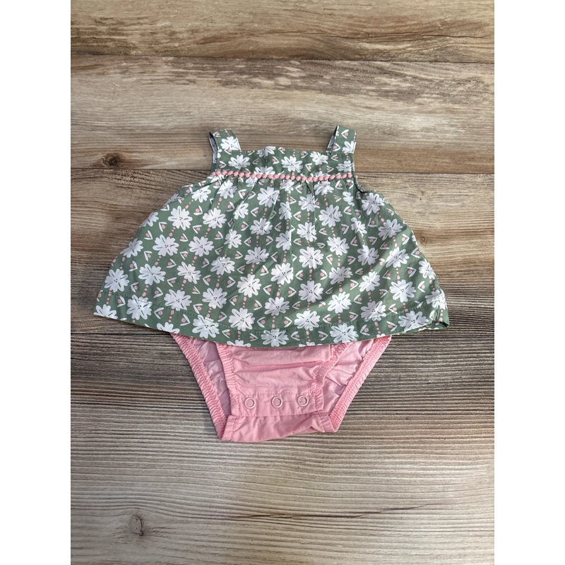 Just One You Floral Bodysuit Dress Green sz 3m Green 3m