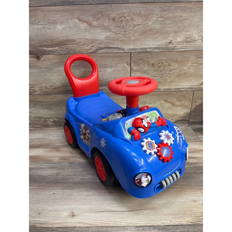 Kiddieland Spidey and His Amazing Friends Web Racer Ride-On