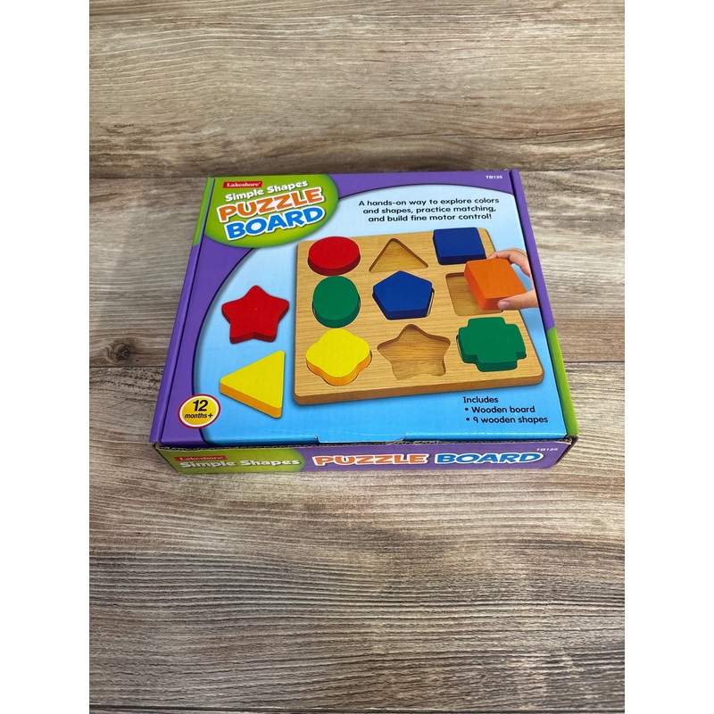Lakeshore Simple Shapes Puzzle Board