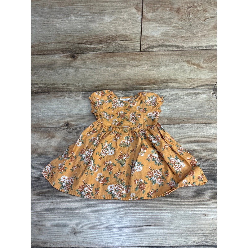 Little Lass Floral Dress Orange sz 18m Orange 18m