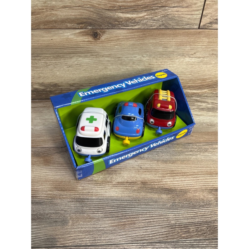 Magnetic Emergency Vehicles 3pk