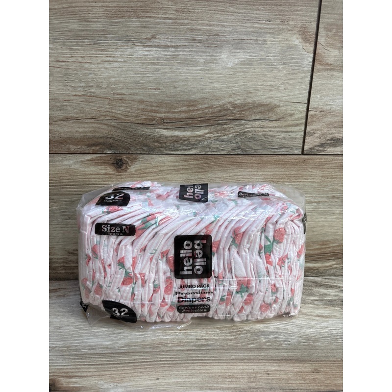 NEW Hello Bello Premium Diapers Size Newborn, 32ct