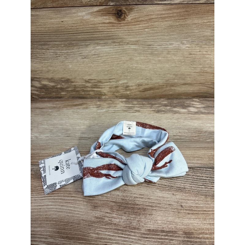 NEW Kate Quinn Bow Headband in Jumping Fox sz 0-6m