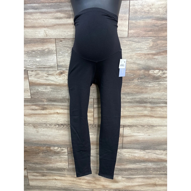 NEW Motherhood Maternity Secret Fit Belly Leggings Black sz Small Black Maternity Small