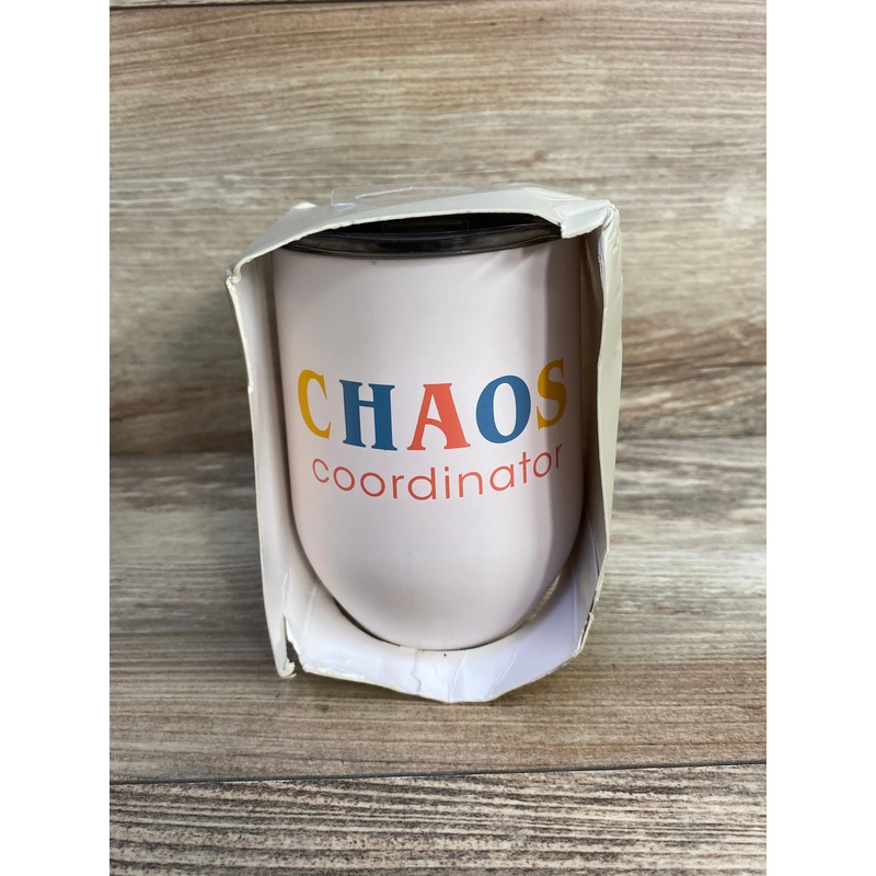 NEW Pearhead Chaos Coordinator Wine Tumbler 12oz