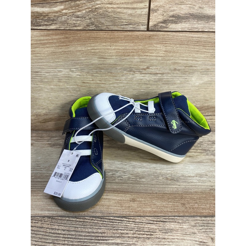 NEW See Kai Run Belmont II Sneakers Navy sz 9c