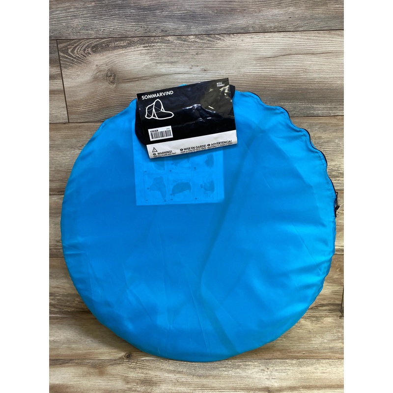 NEW Sommarvid Pop Up Sun/Wind Shelter, Blue
