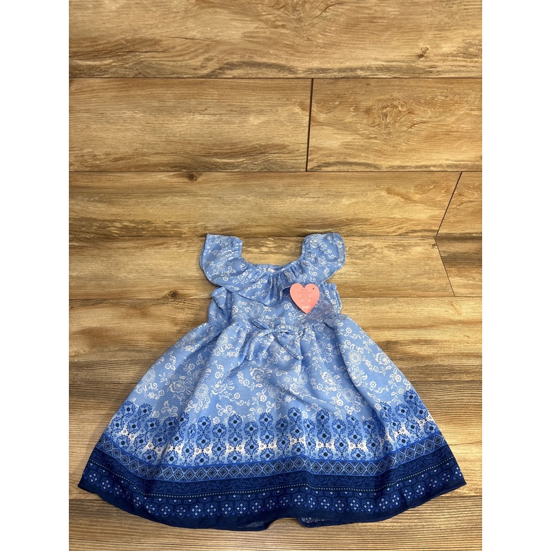 NEW Youngland Floral Dress Blue sz 5T Blue 5T