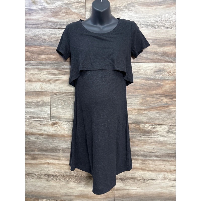Old Navy Maternity Nursing Dress Black sz XS Black Maternity XS